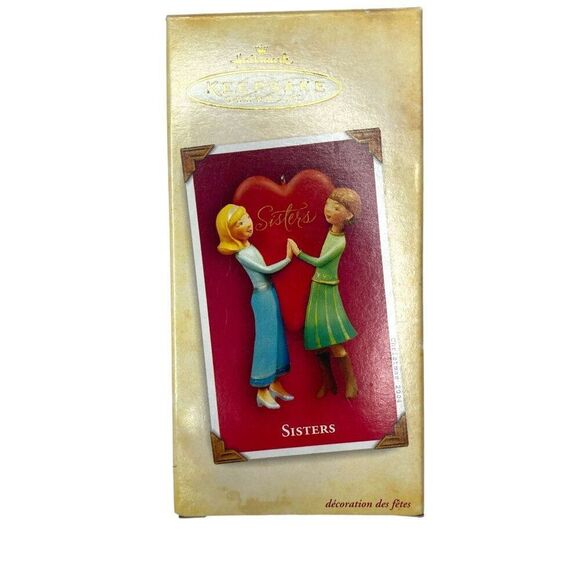 Sisters 2004 Hallmark Keepsake Christmas Ornament - Picture 1 of 5